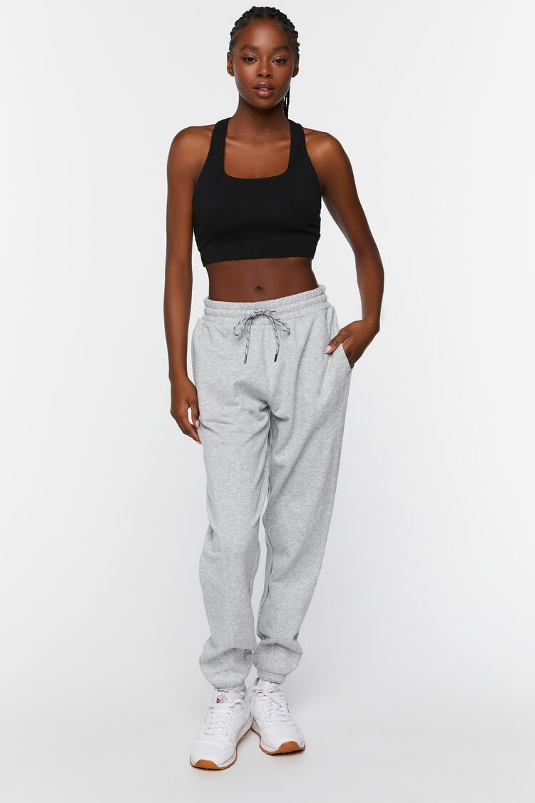 Active Heathered Drawstring Joggers