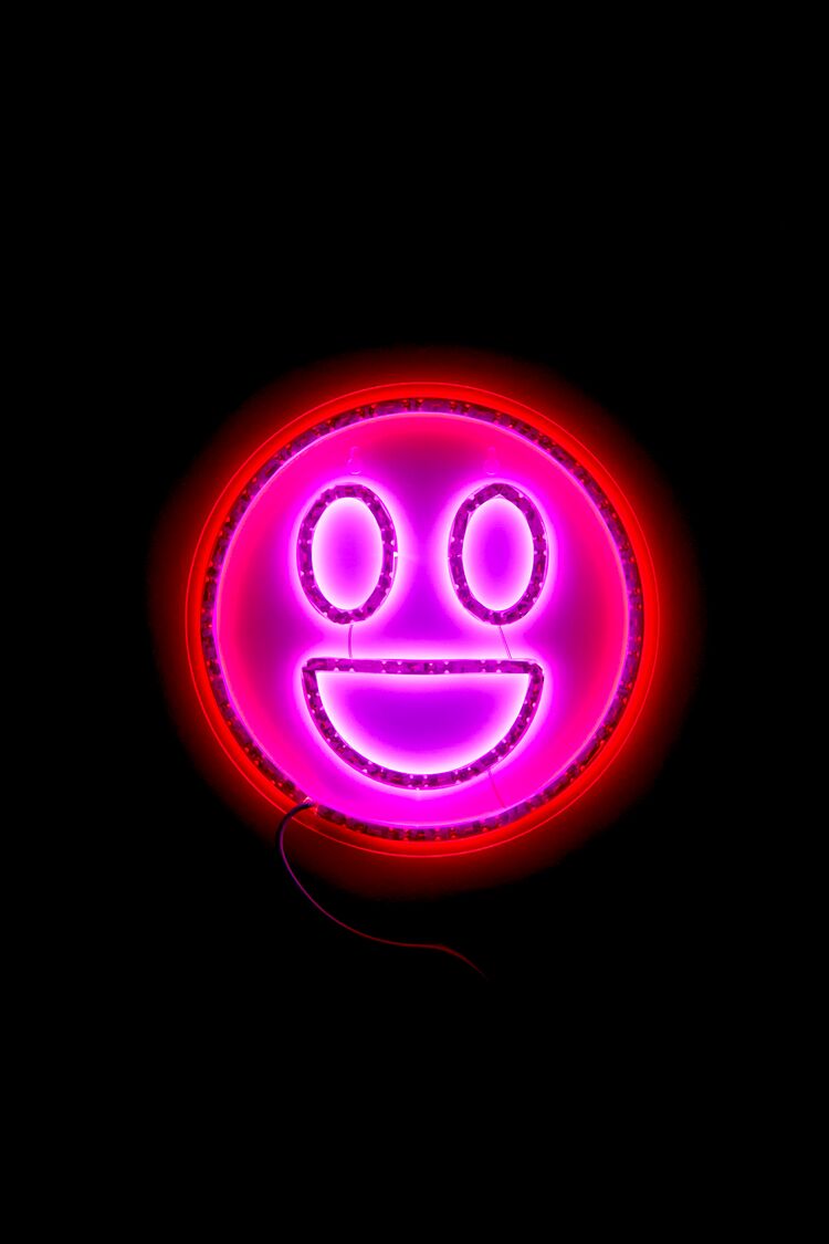 Happy Face Neon Light