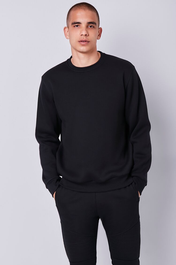 Fleece Crew Neck Sweatshirt