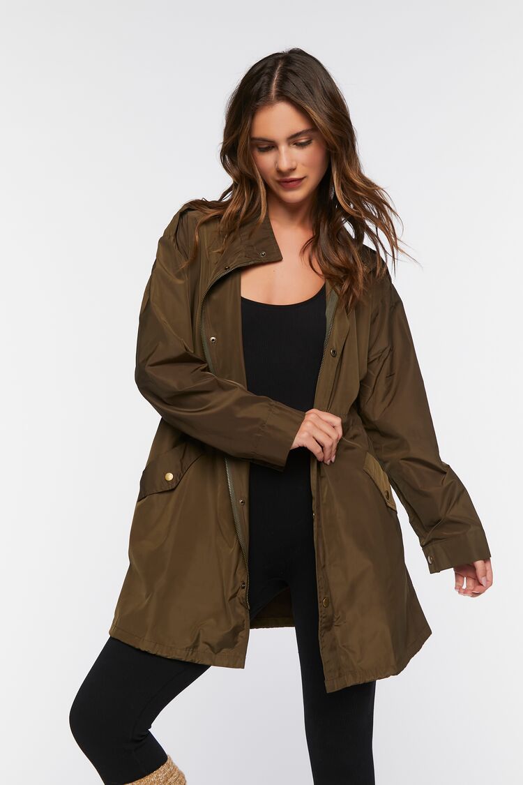 Drawstring Utility Jacket