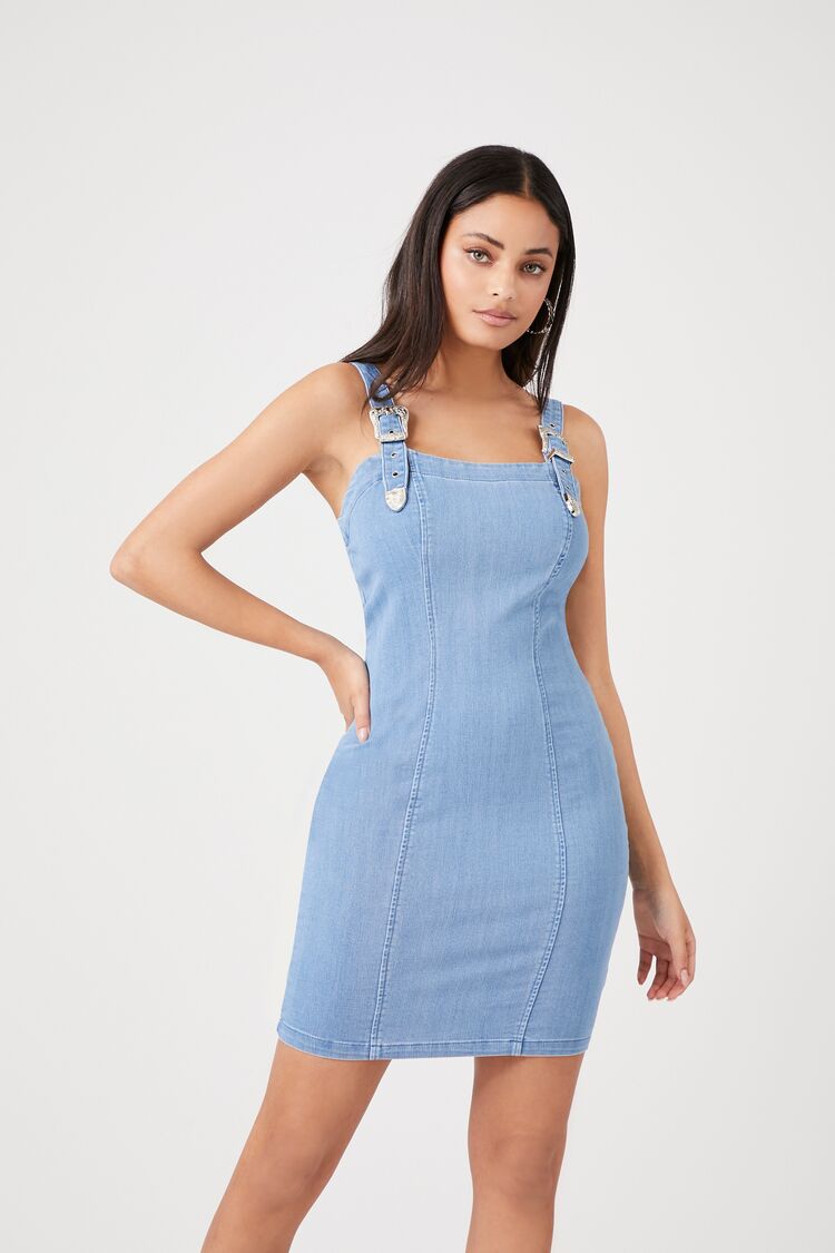 Ladies Sweetheart Buckle Jeans Dress