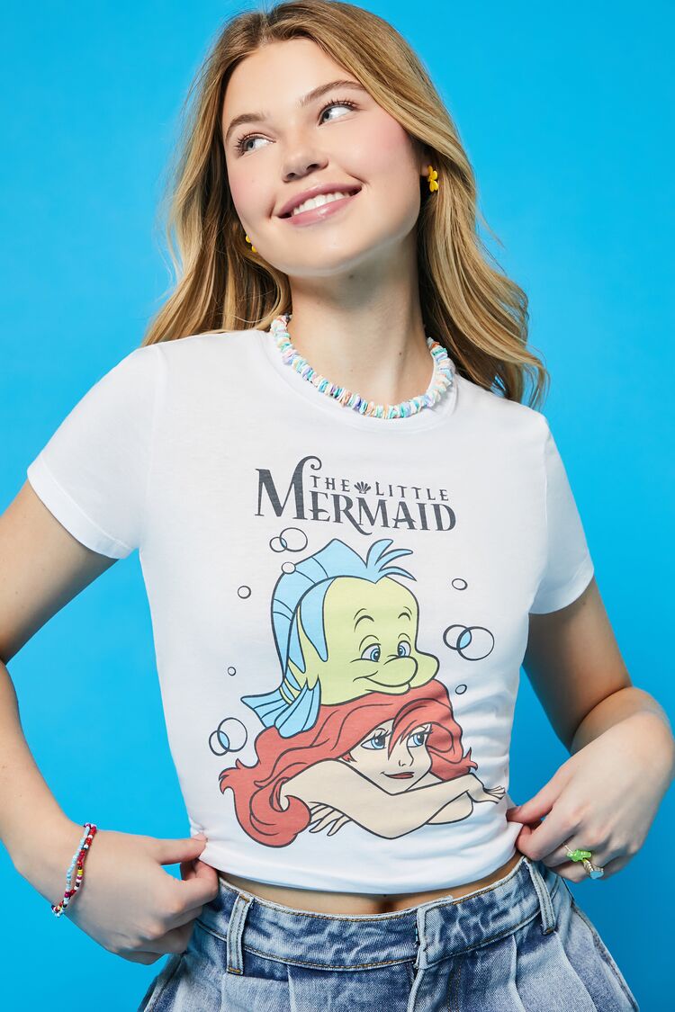 Ariel Burnout Shirt - White