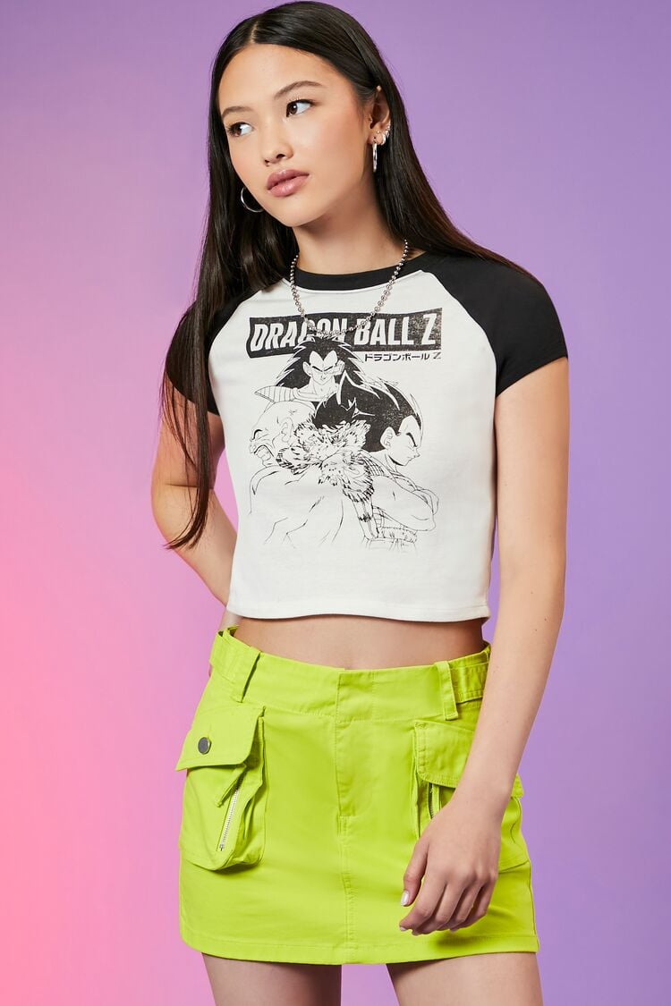 Forever 21 dragon ball z hot sale crop top