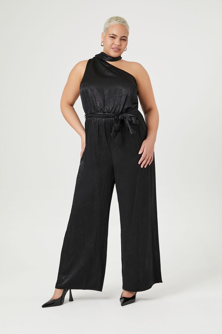 Forever 21 plus size black jumpsuit on sale