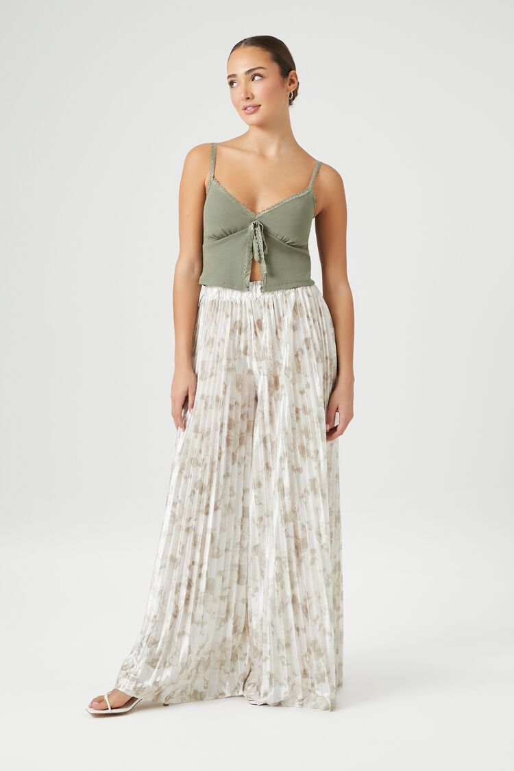 Pleated Palazzo Pants | Forever 21