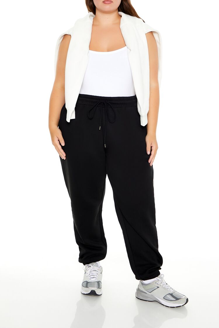 Plus Size Fleece Joggers