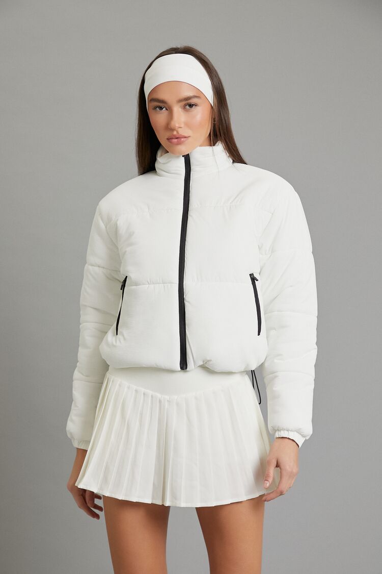 Active Two-Tone Puffer Jacket