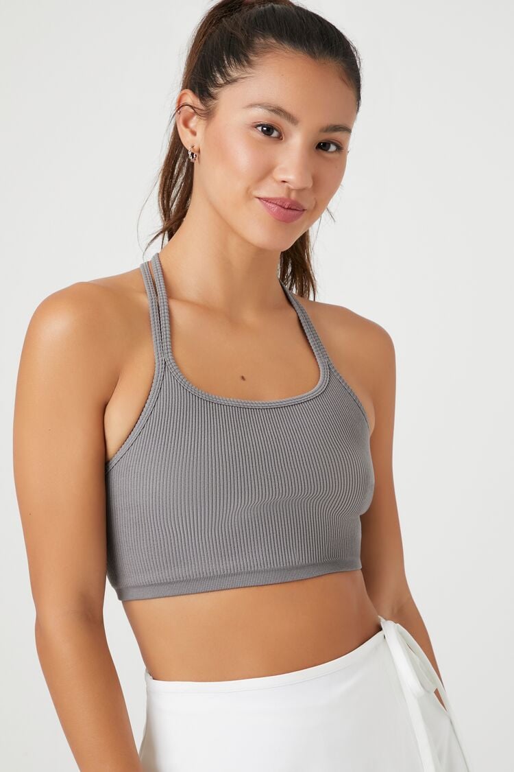 Seamless Strappy Sports Bra