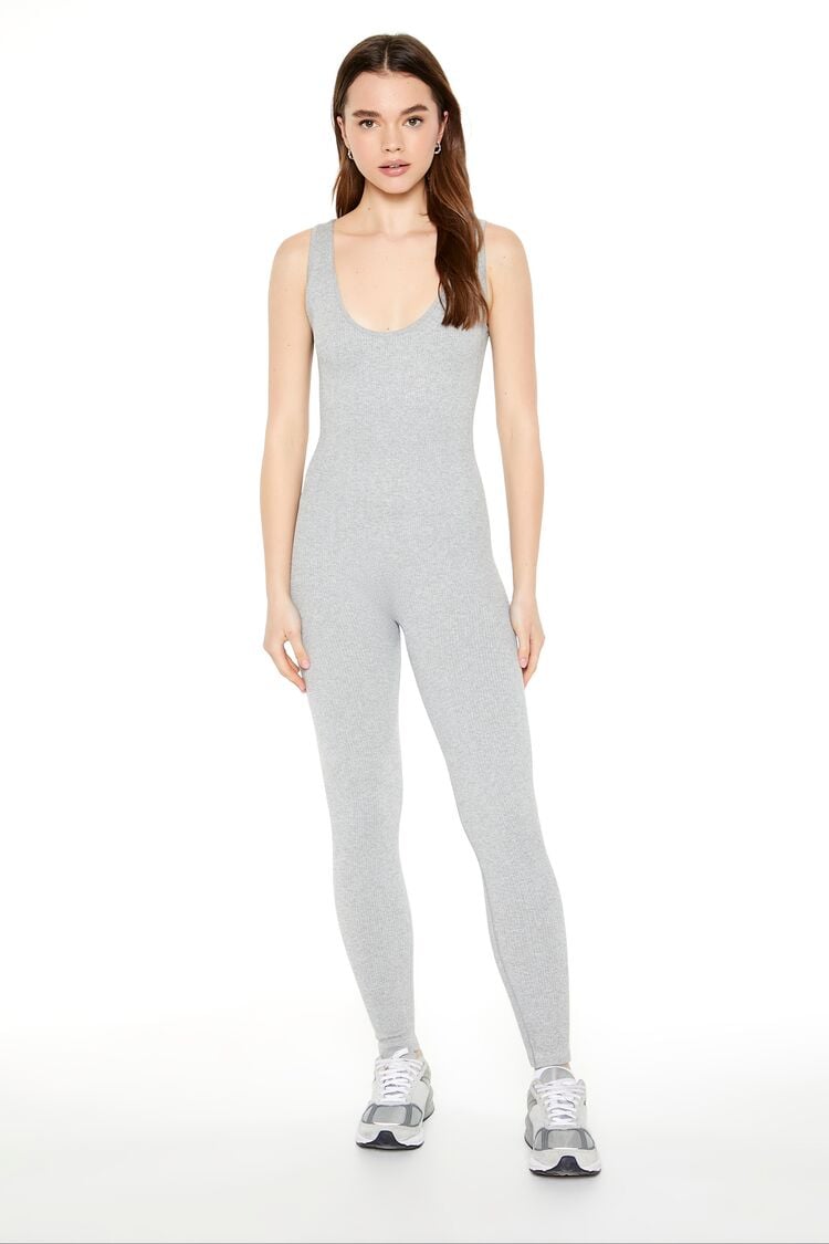 Seamless Scoop-Neck Tank Jumpsuit