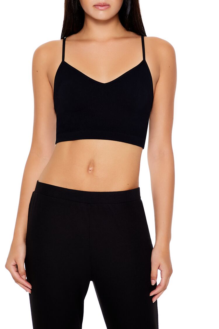 Seamless V-Neck Bralette