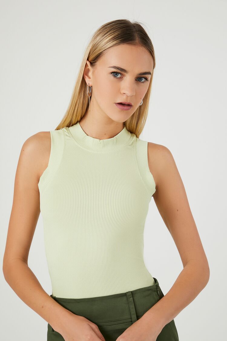 High neck tank top forever 21 on sale