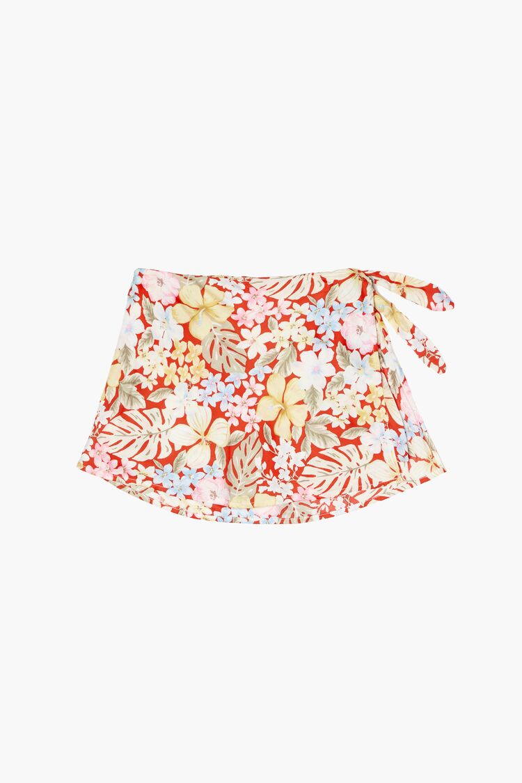 Girls Tropical Floral Skirt (Kids)