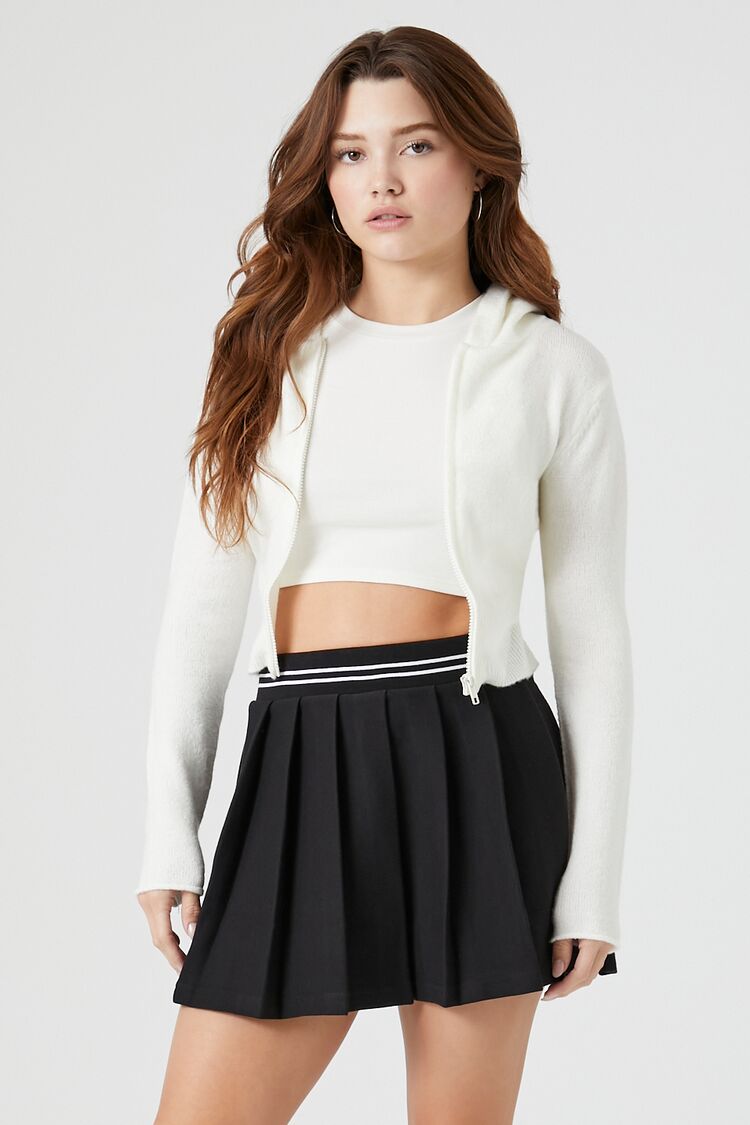 Striped mini shop skirt forever 21