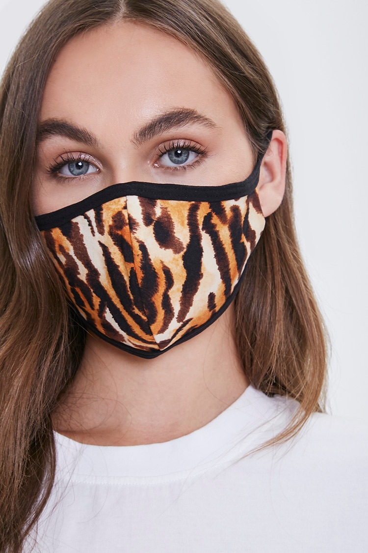 Tiger Print Face Mask   00417097 04 