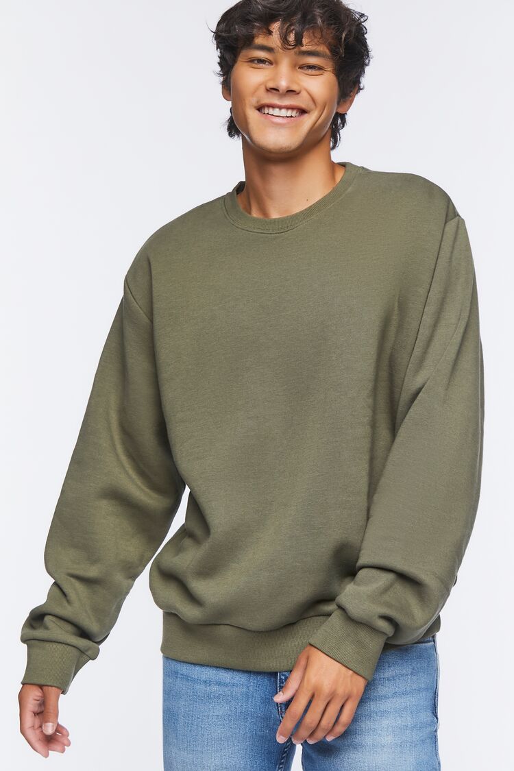 Fleece Crew Pullover