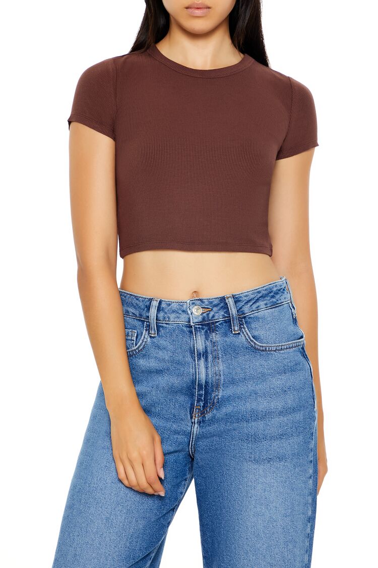 Cropped Crew Tee