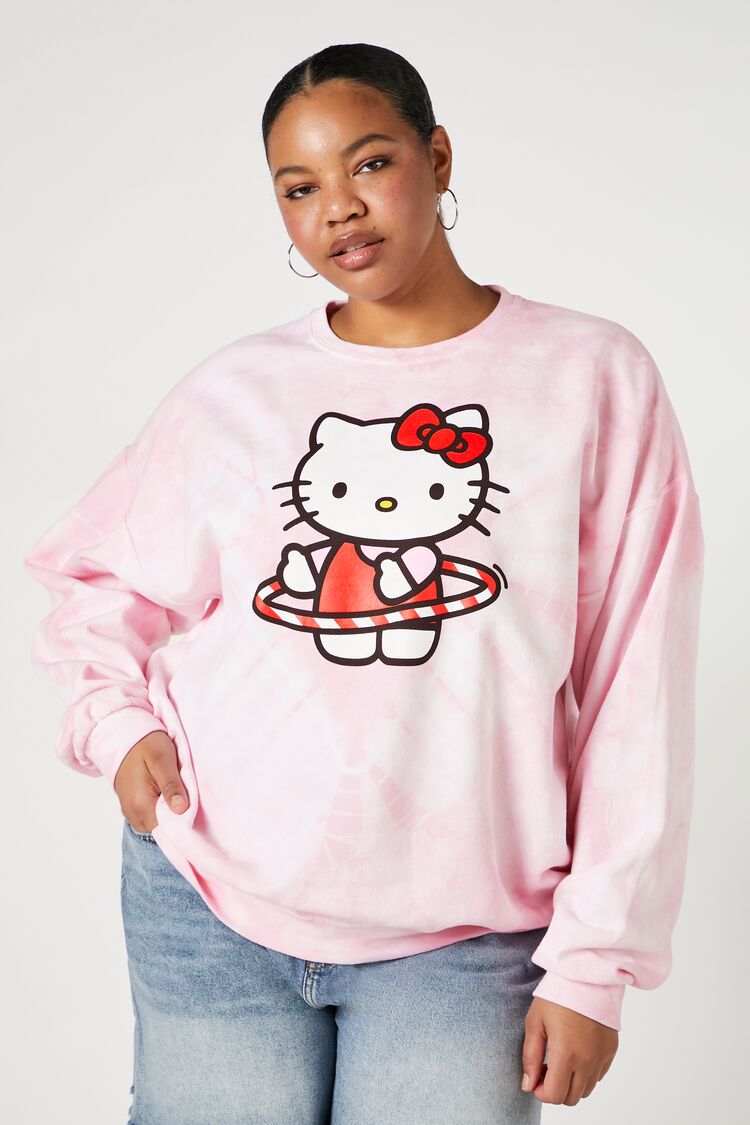 Plus Size Hello Kitty Pullover