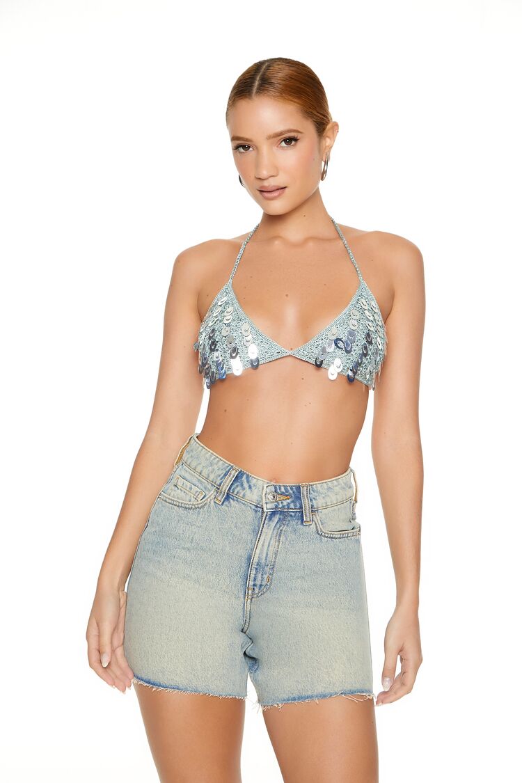 Sequin bra top forever 21 on sale