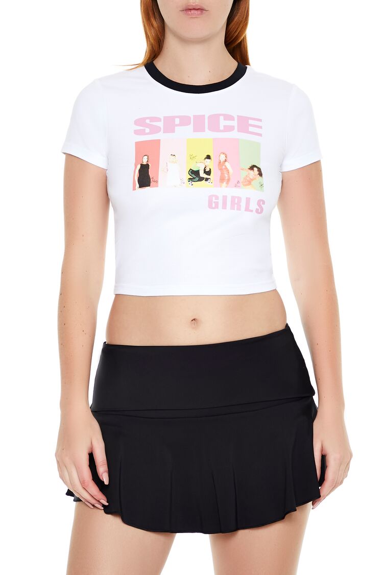 Spice Girls Cropped Graphic Tee Forever 21