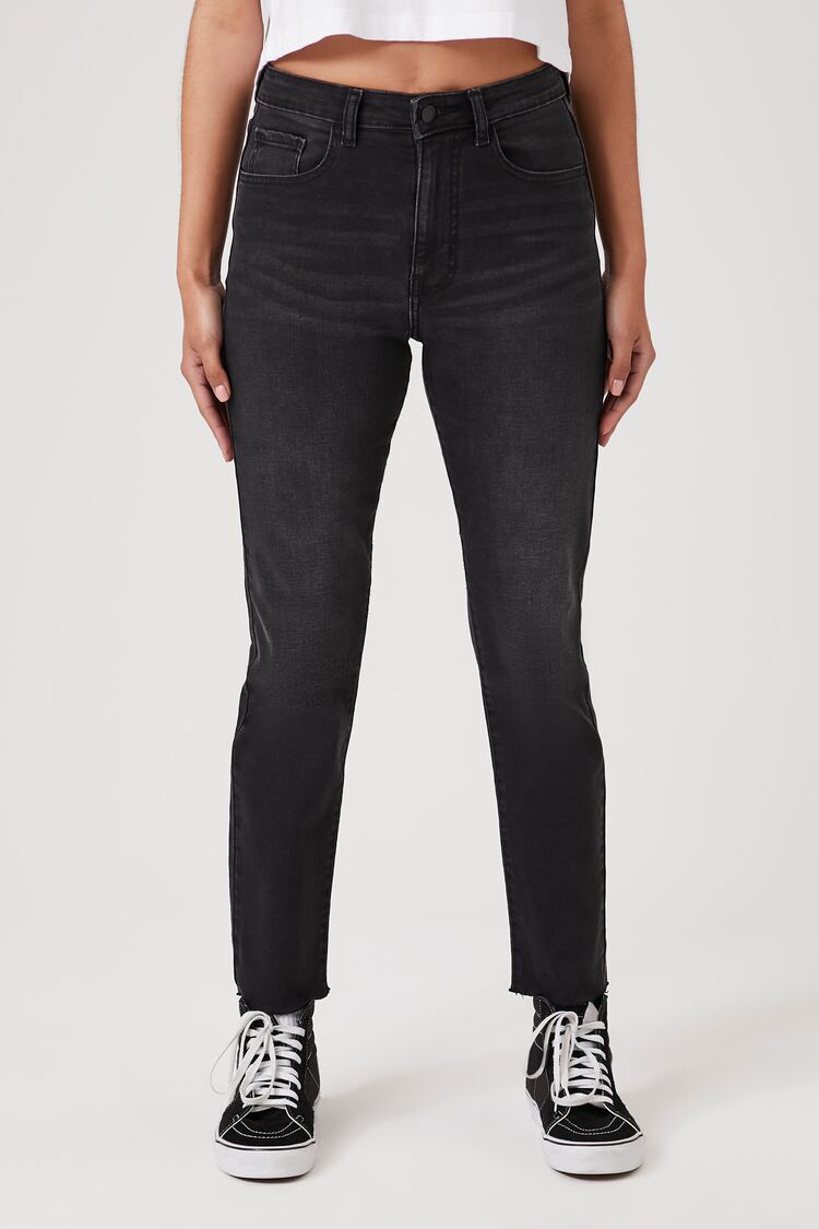 High-Rise Mom Skinny Jeans