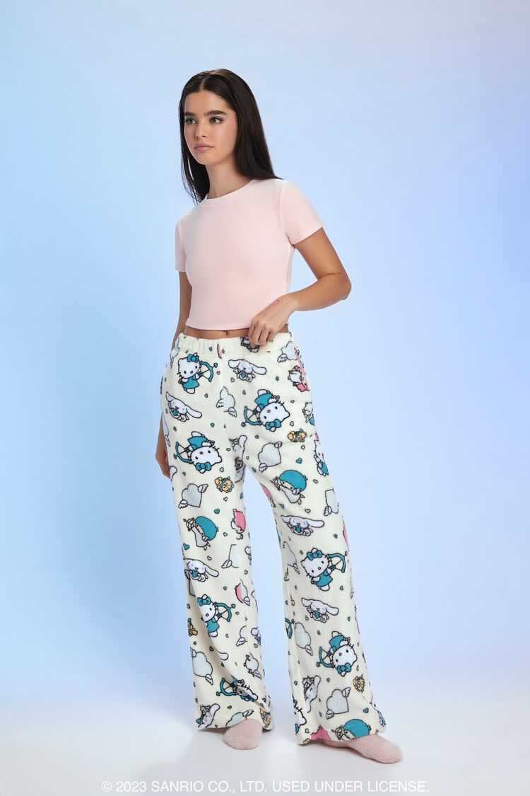 Hello Kitty x Forever 21 Cinnamoroll Fleece Pajama Pants Size