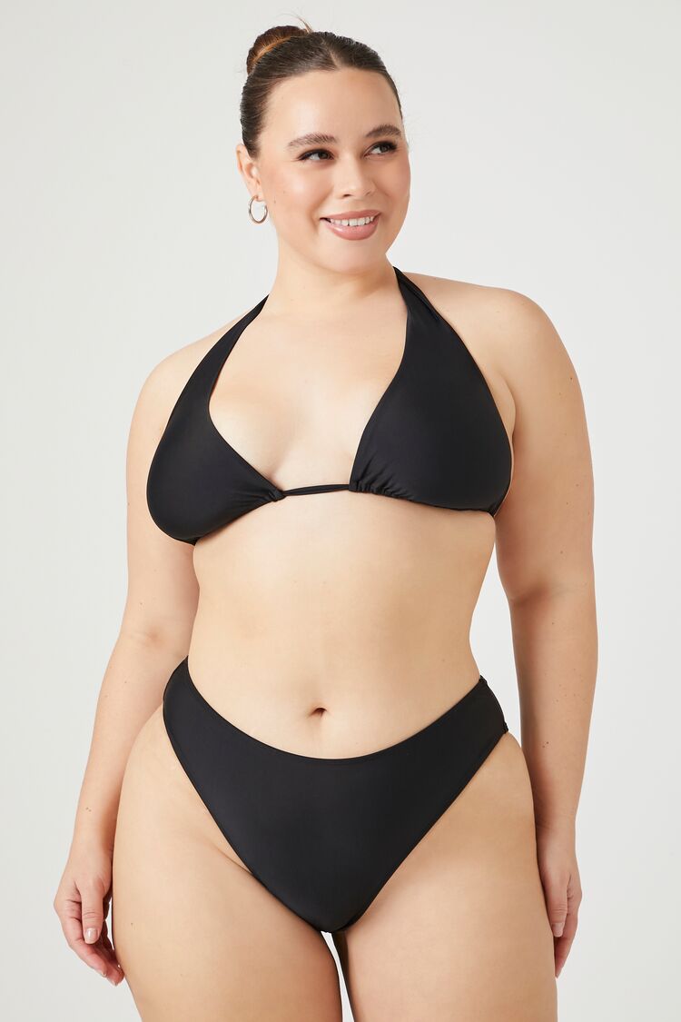 Plus Size Cheeky Bikini Bottoms