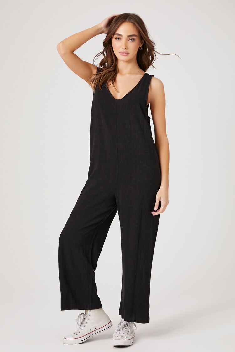 Relaxed Wide-Leg Jumpsuit