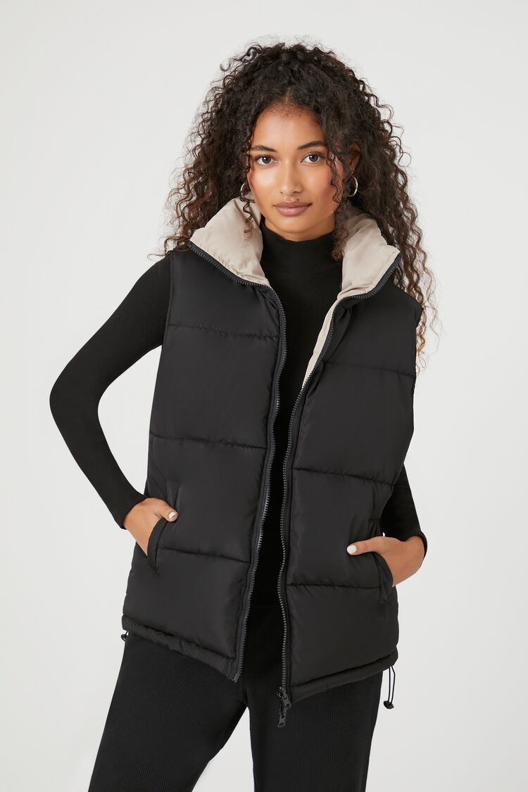 Forever 21 Women's Cropped Puffer Vest