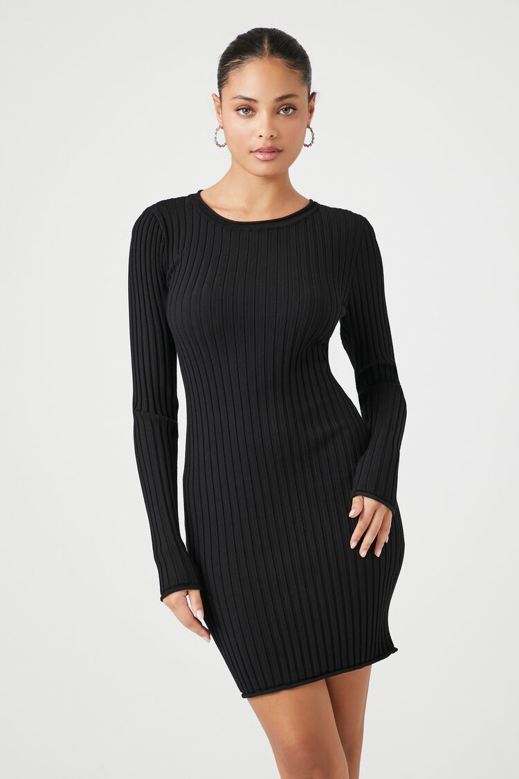 Ribbed sweater hot sale dress forever 21