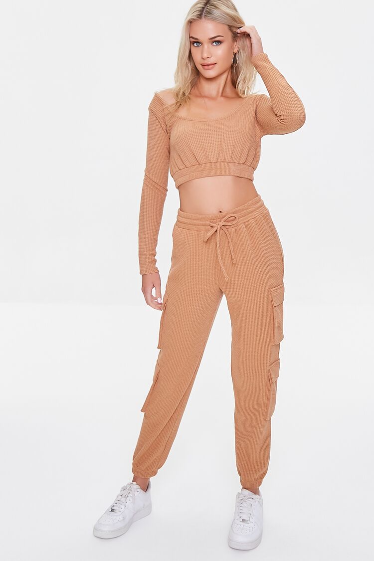 aritzia waffle joggers