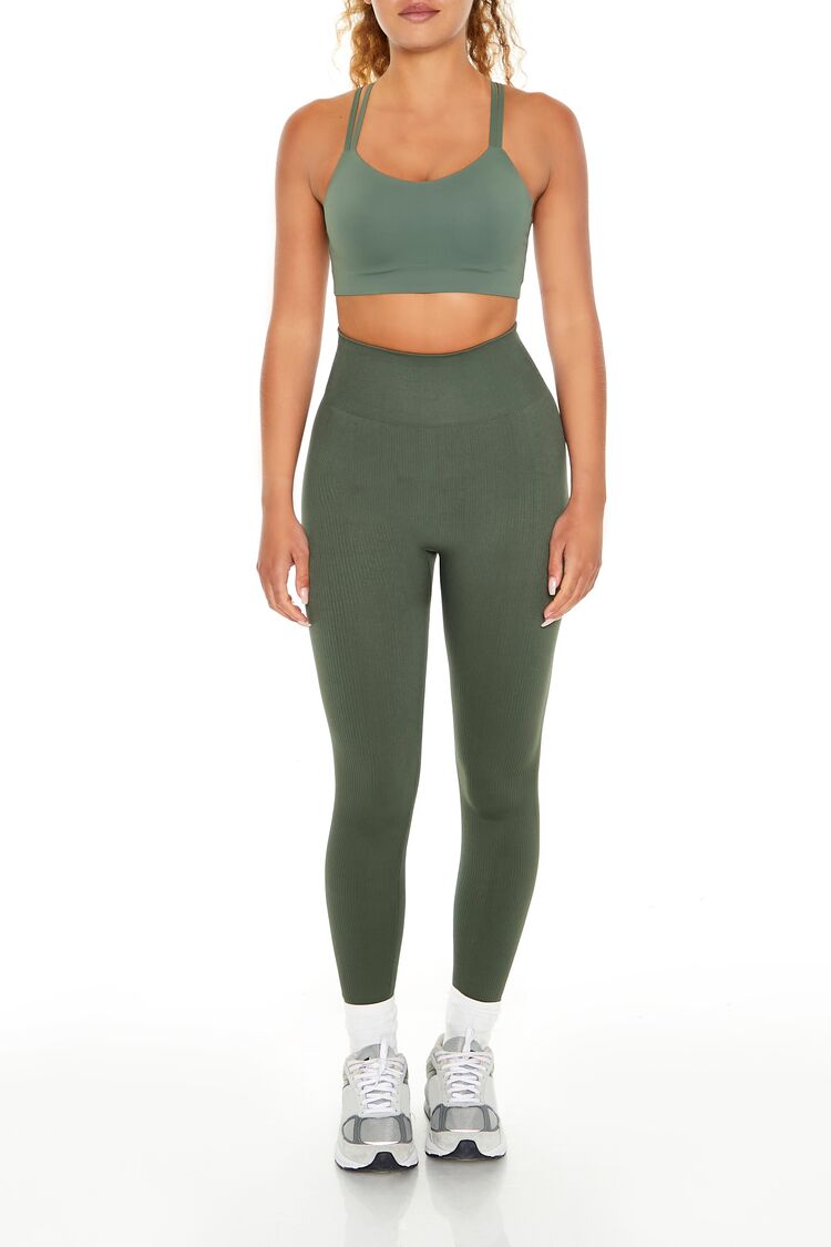 Active Uplift Scrunch Seamless Leggings Forever 21