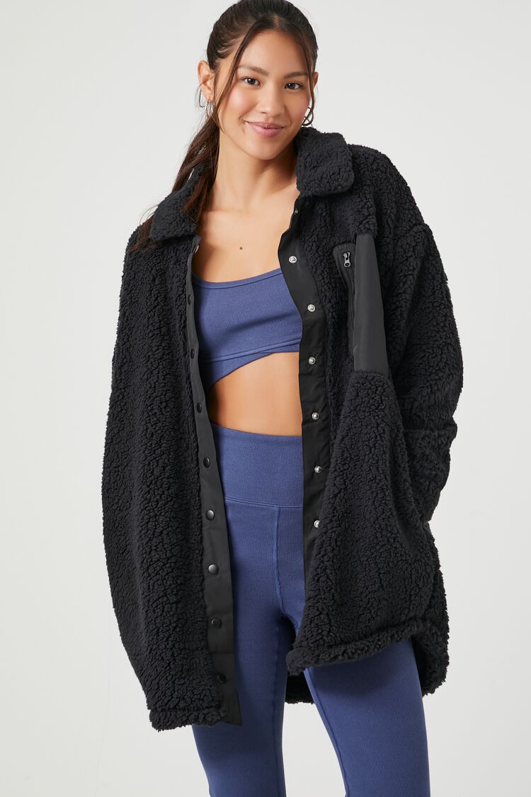 forever 21 faux shearling jacket