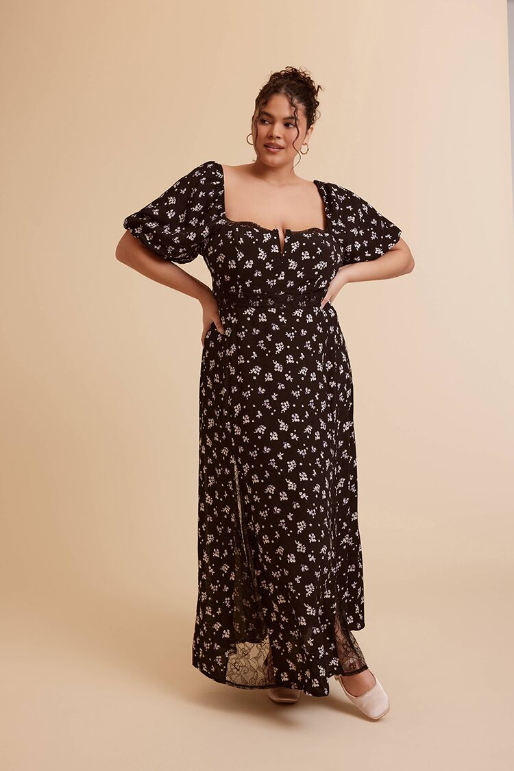 Forever 21 plus maxi dress best sale