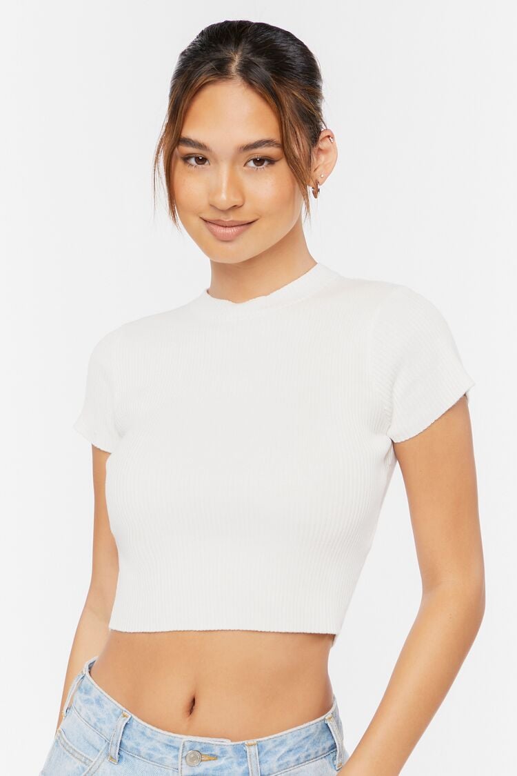 Rib-Knit Crop Top