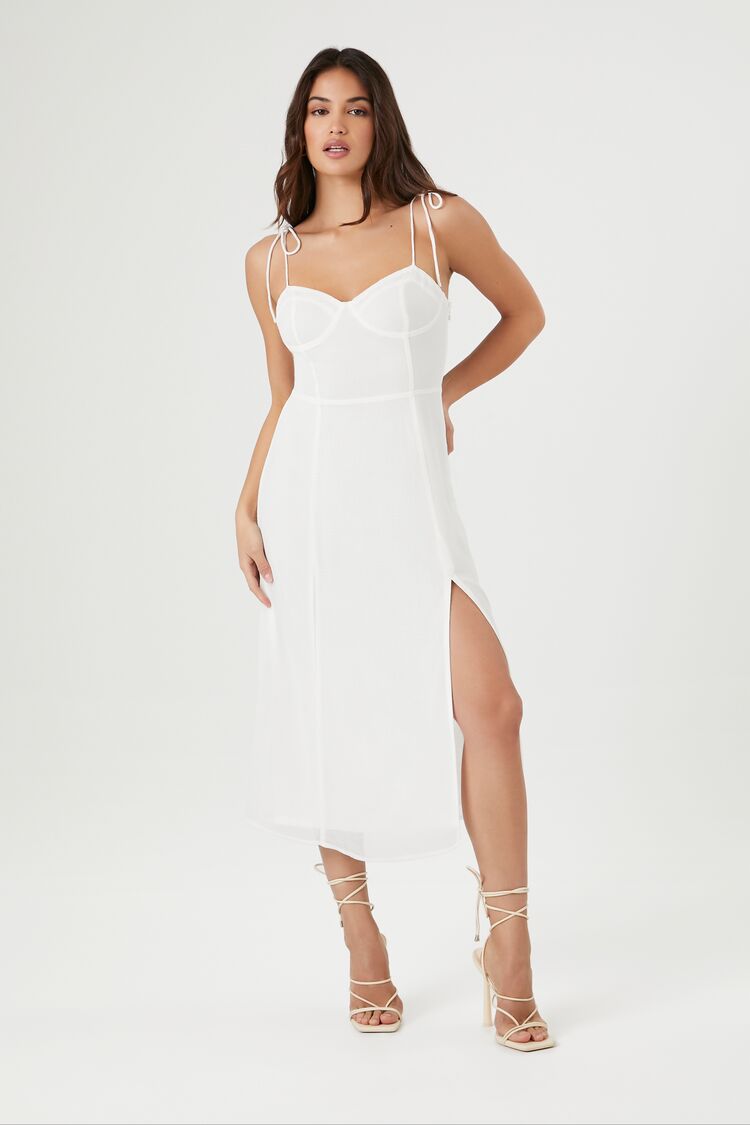 PernilleMD strap dress - Soft White