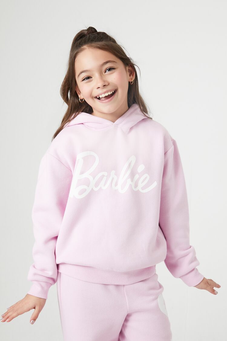 Girls Barbie Graphic Hoodie Kids Forever 21