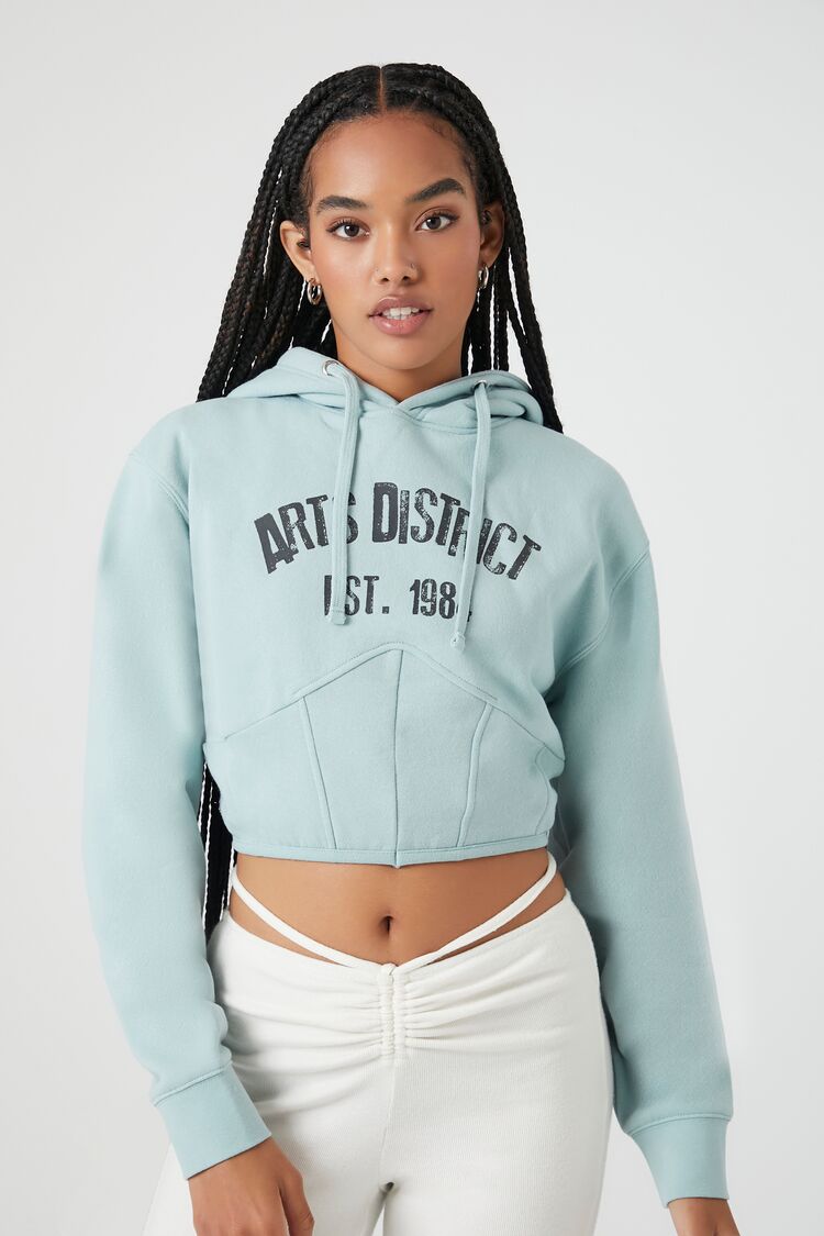 Originals women's vocal cropped graphic hoodie best sale