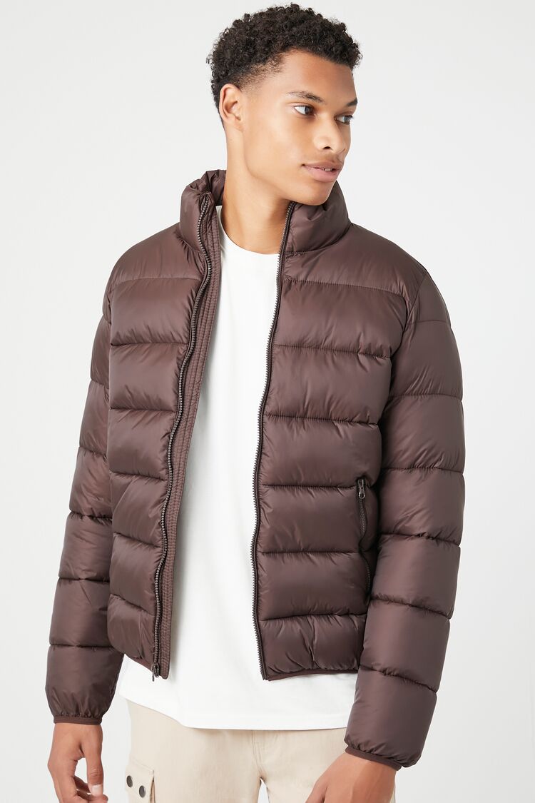 Zip Up Puffer Jacket