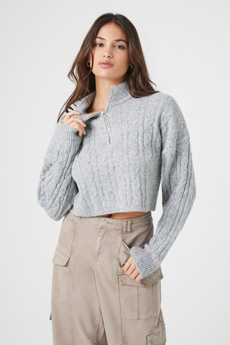 Half zip pullover deals forever 21