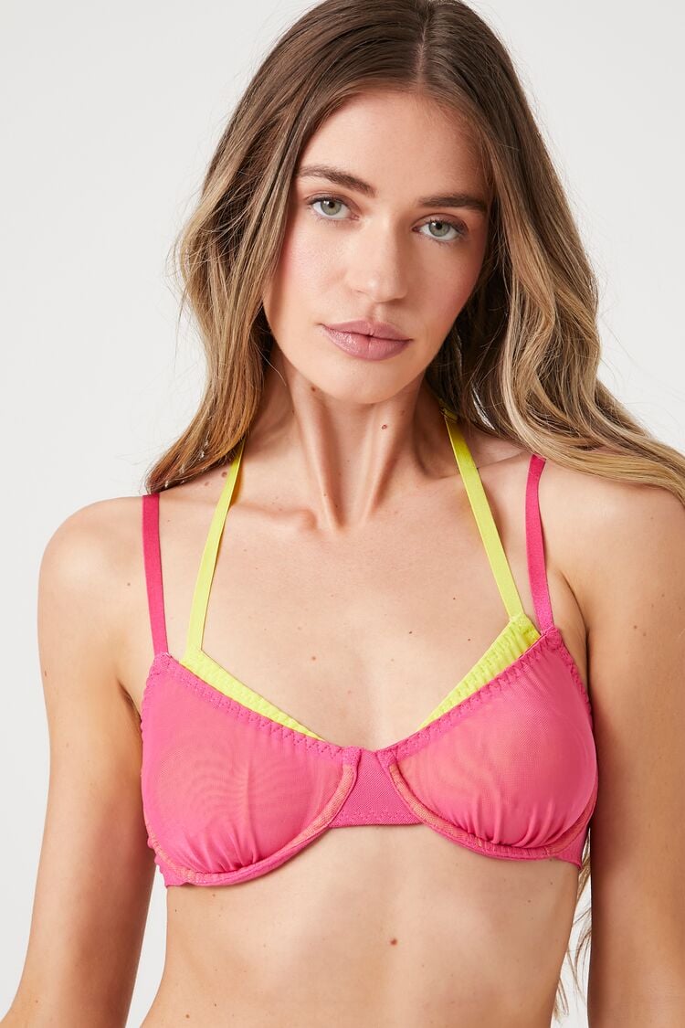 Dual Mesh Underwire Bra