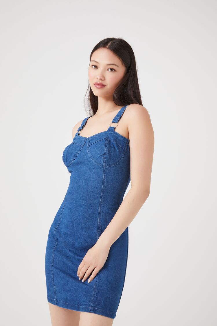 Denim Bodycon Mini Dress