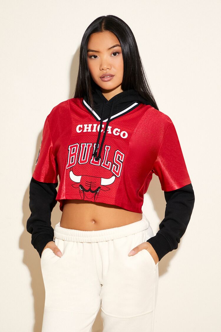 Chicago Bulls Graphic Crop Top