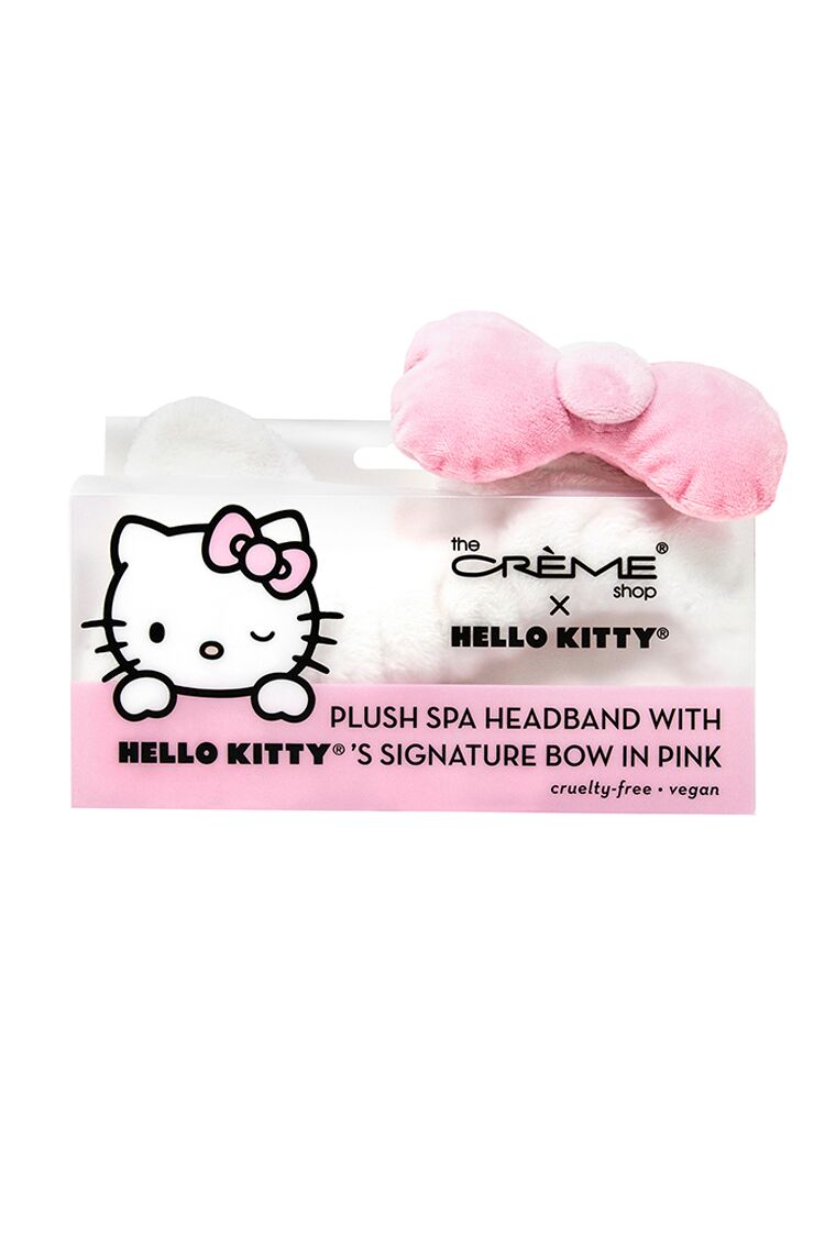 The Crème Shop x Hello Kitty Plush Spa Bow Headband