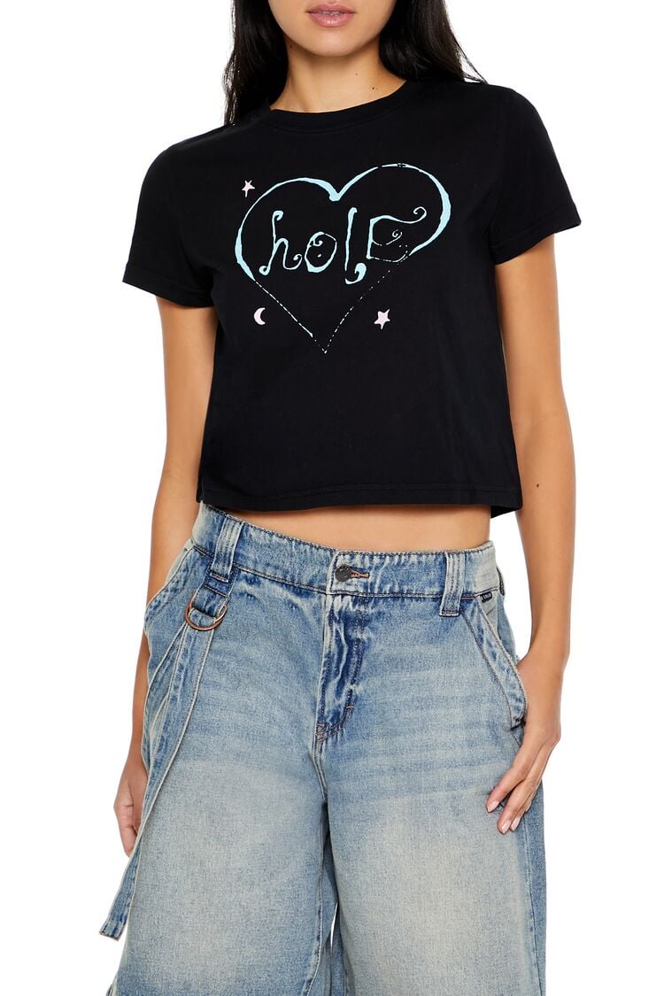 Hole Love Spell Baby Tee