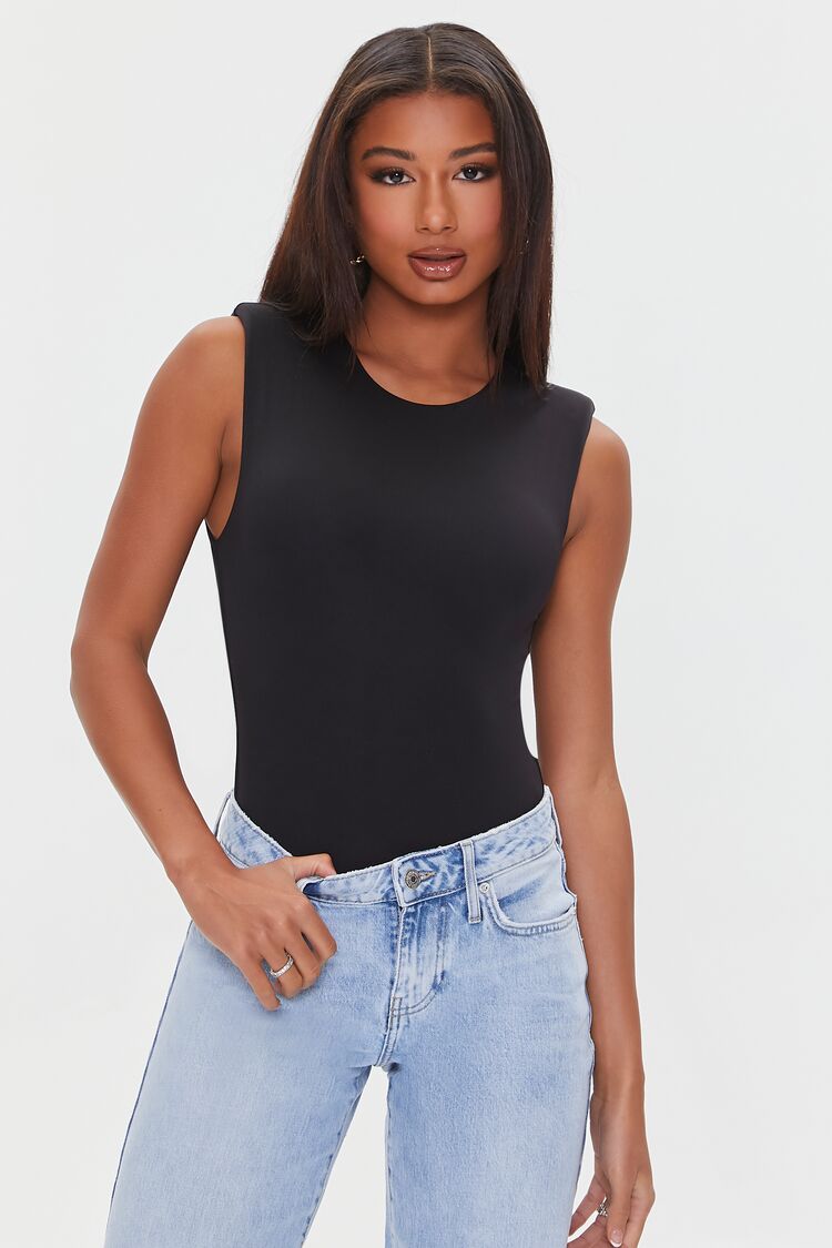 Sleeveless Padded Bodysuit