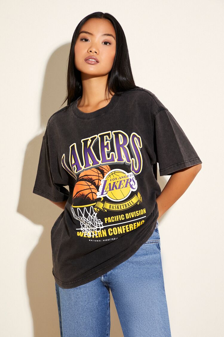 Lakers windbreaker sales forever 21