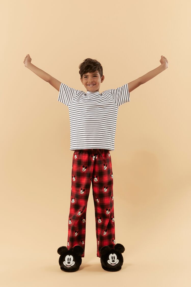 Kids Disney Mickey Mouse Pajama Pants (Girls + Boys)