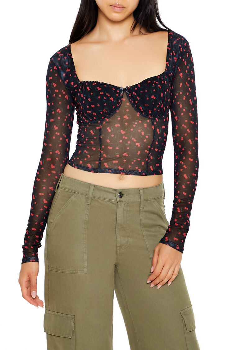 Forever 21 cherry top online