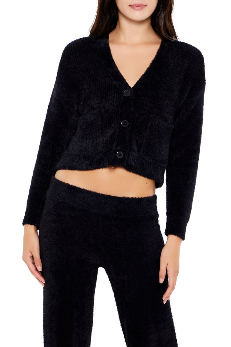 Forever 21 hotsell shaggy cardigan