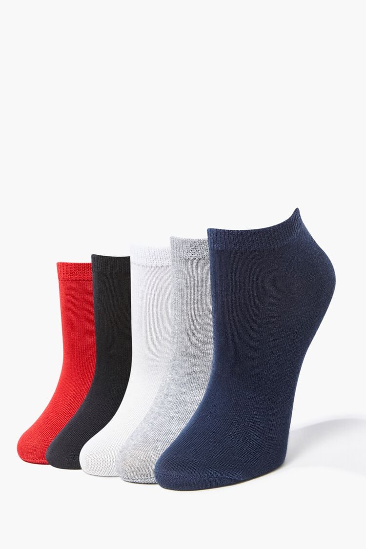 Marled Ankle Socks - 5 Pack